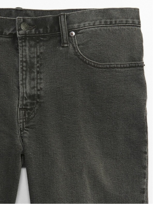 GAP Дънкови шорти изпрани черни GAP