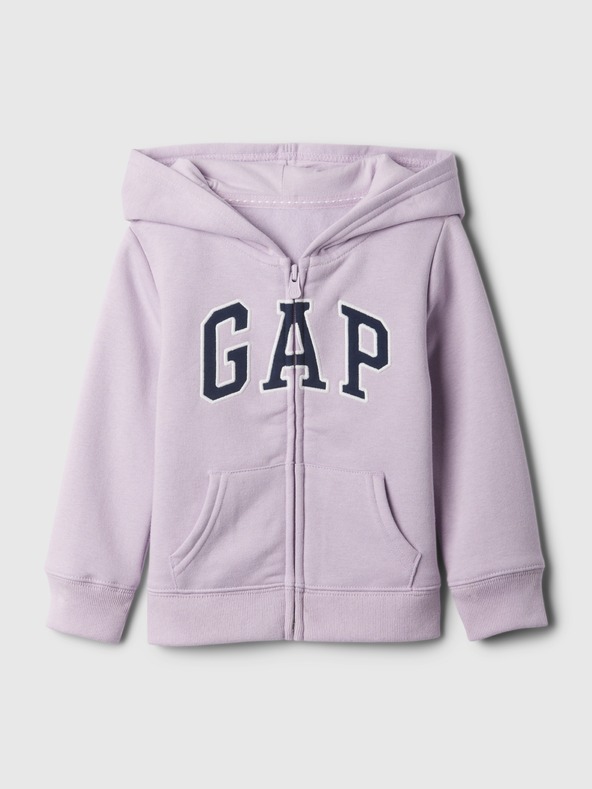 GAP Бебешки суитшърт с логото на GAP