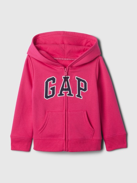 GAP Бебешки суитшърт с логото на GAP
