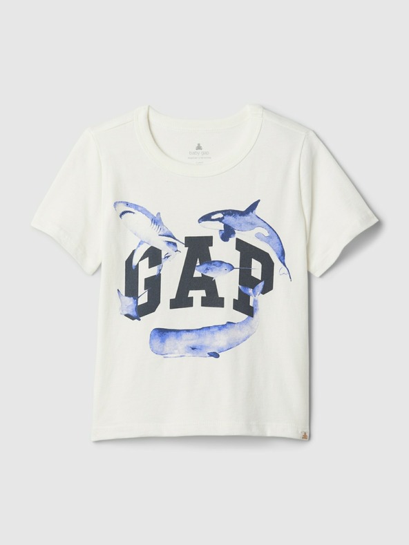 GAP Бебешка тениска Mix & Match с лого GAP