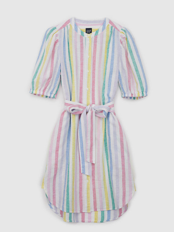 GAP Ленени раирани мини рокли GAP