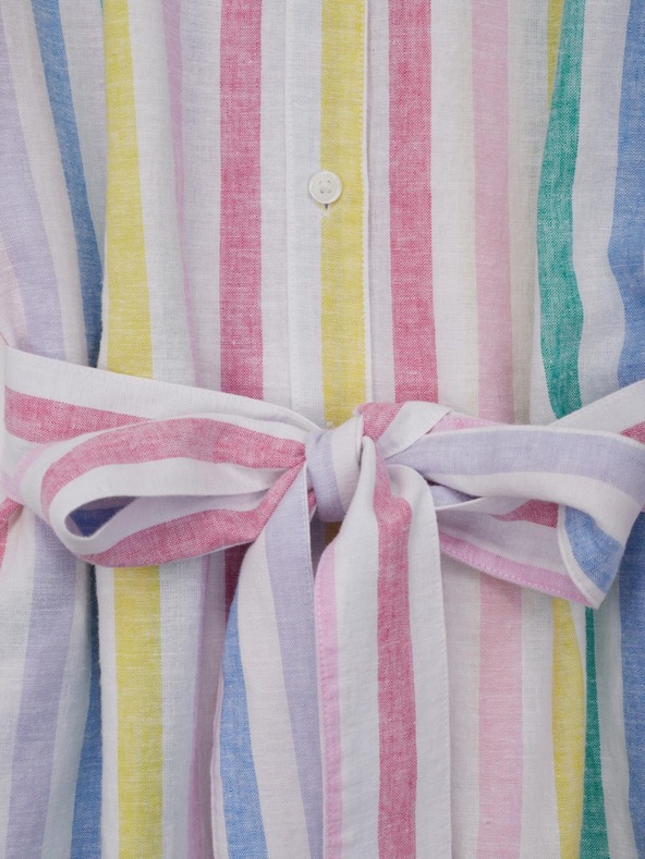 GAP Ленени раирани мини рокли GAP