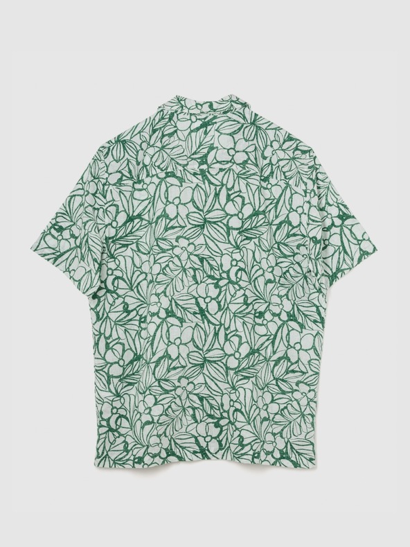 GAP Ленена риза с къс ръкав GAP