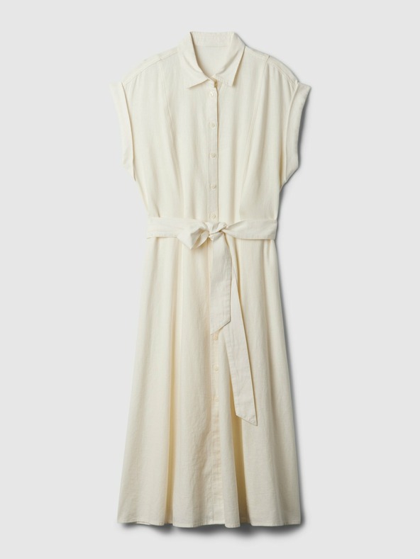 GAP Ленени ризови миди рокли GAP