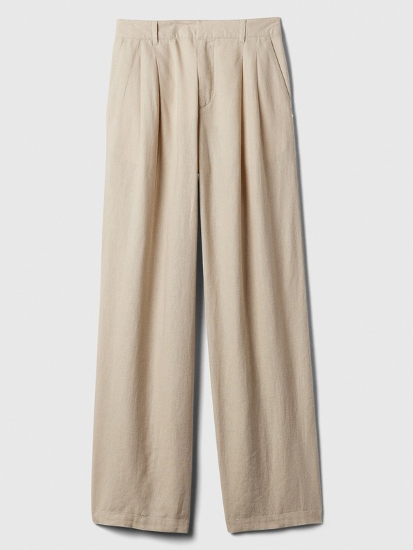 GAP Ленени широки панталони GAP