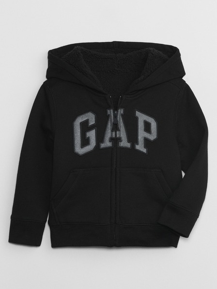 GAP Бебешки затоплен суитшърт с качулка GAP