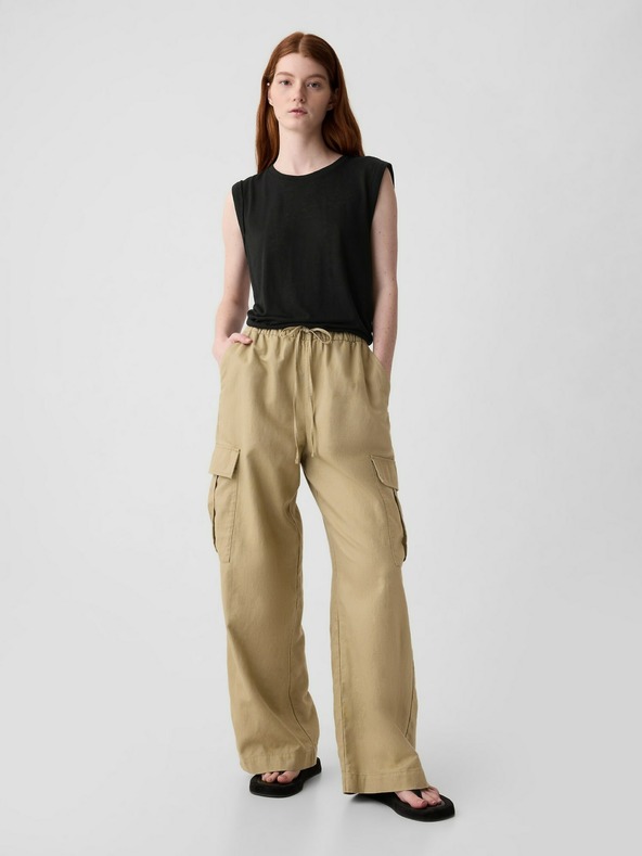 GAP Ленен потник топ GAP