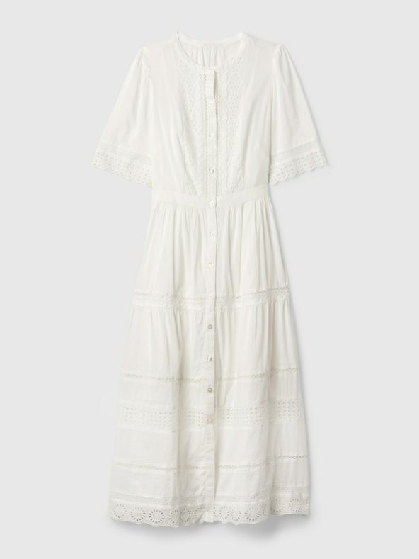 GAP Дантелени рокли с дължина за средата на прасеца GAP