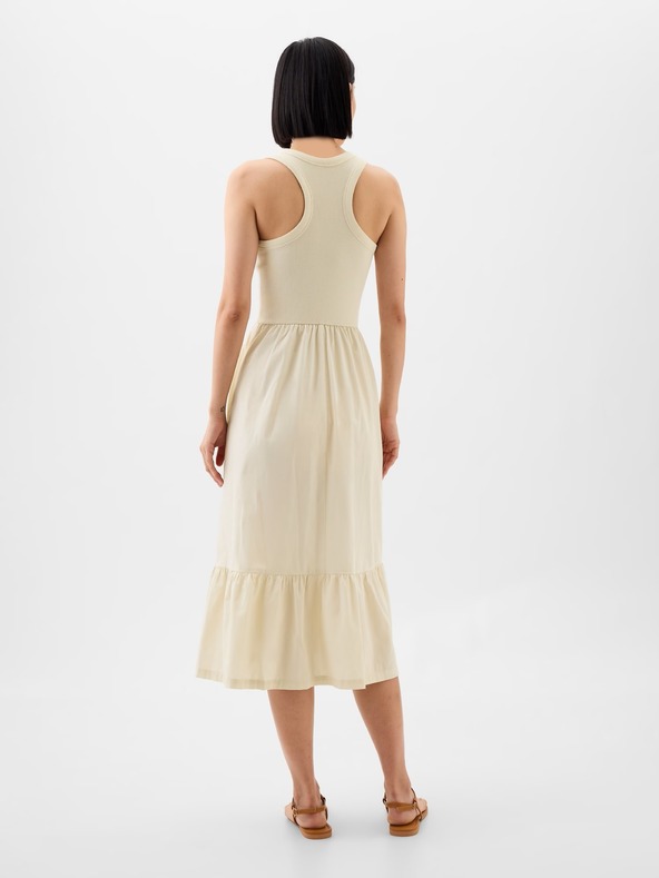 GAP Миди рокля без ръкави GAP