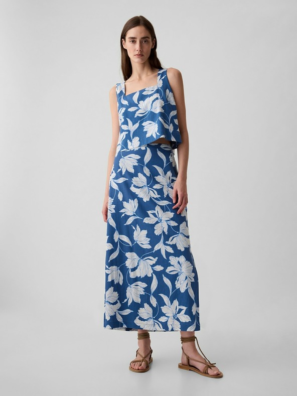 GAP Дълга ленена пола GAP