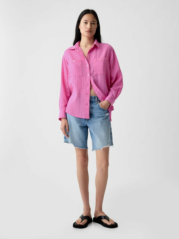 GAP Мушамена риза oversize GAP