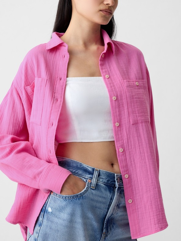GAP Мушамена риза oversize GAP