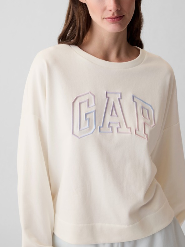 GAP Oversize суитшърт с лого GAP