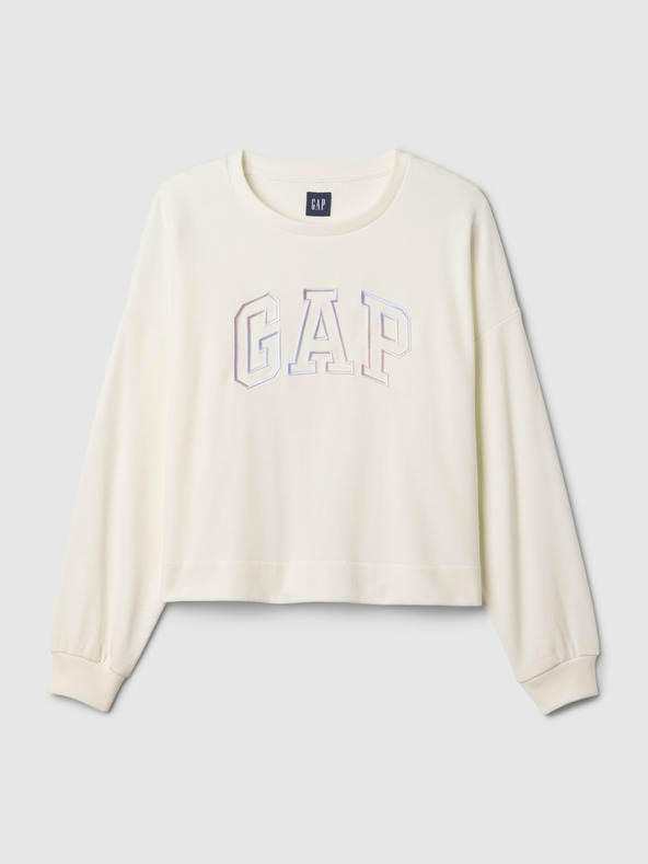 GAP Oversize суитшърт с лого GAP