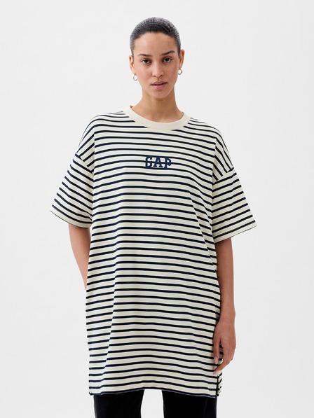 GAP Oversize рокля с лого GAP