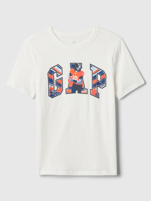 GAP Бебешка памучна тениска GAP