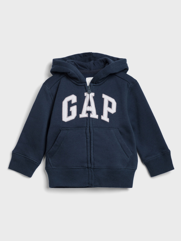 GAP Бебешки суитшърт с логото на GAP