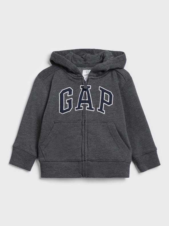 GAP Бебешки суитшърт с логото на GAP