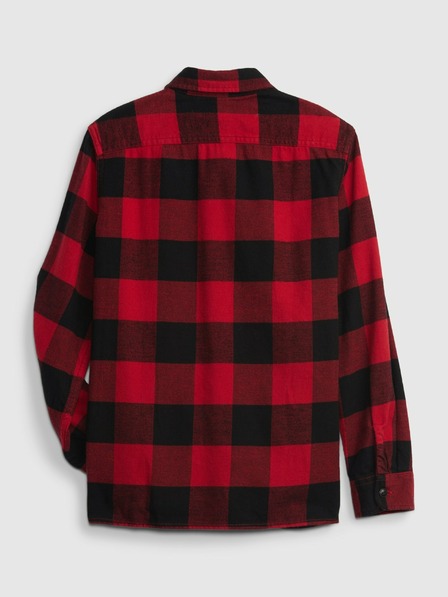 GAP Детска карирана фланелена риза GAP