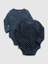 GAP Бебешки боди от органичен памук, 2 бр. GAP