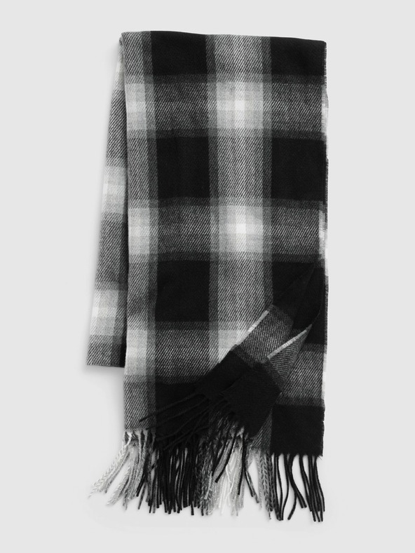GAP Карирана шал с ресни GAP