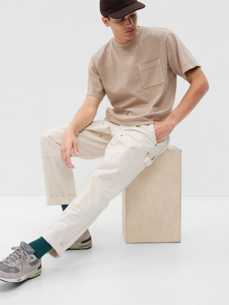 GAP Памучна тениска с висока плътност GAP