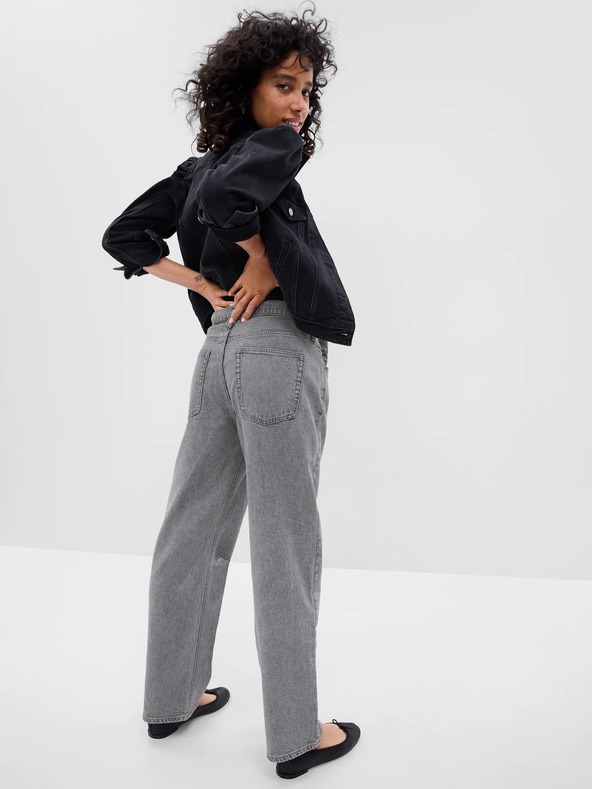 GAP Loose джинси Mid Rise Destructed '90s GAP