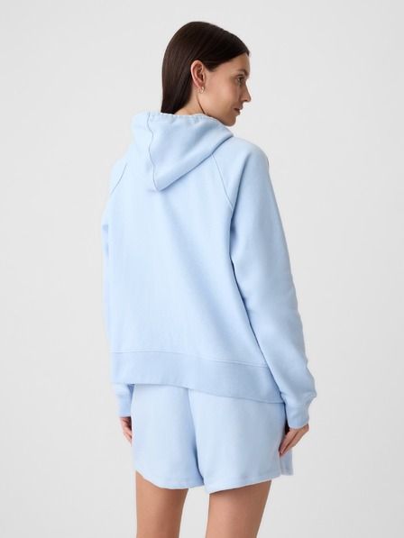 GAP Суитшърт с цип и лого на Gap