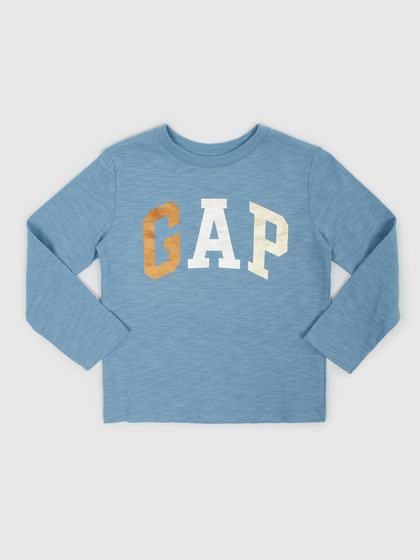 GAP Бебешка тениска с металическо лого GAP