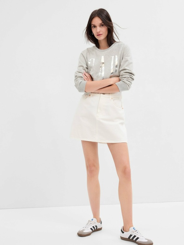 GAP Суитшърт с лого и цепки GAP