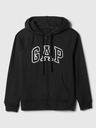 GAP Суитшърт с цип и лого на Gap