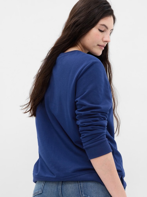 GAP Суитшърт с металическо лого GAP