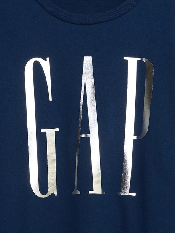 GAP Суитшърт с металическо лого GAP