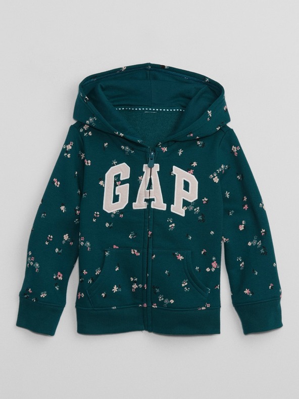 GAP Бебешки суитшърт с логото на GAP