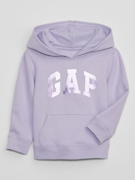 GAP Бебешки суитшърт с металическо лого GAP