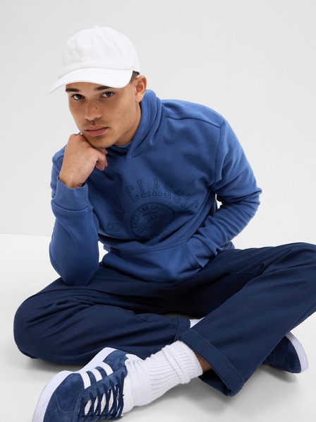 GAP Суитшърт с лого и полар GAP