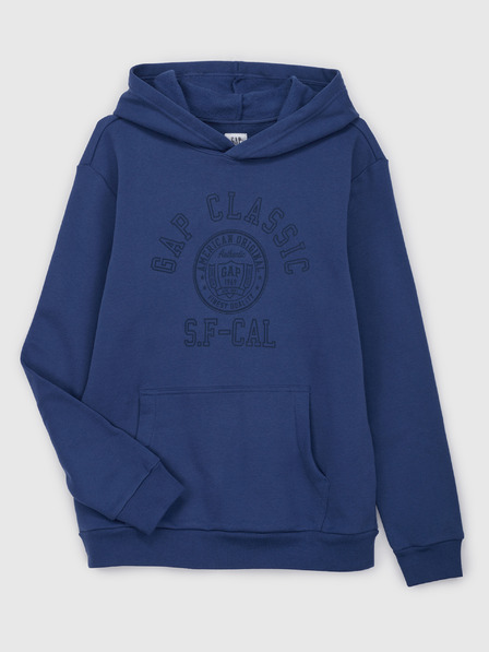 GAP Суитшърт с лого и полар GAP