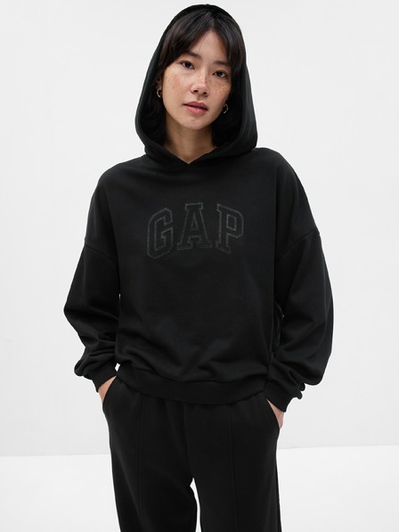 GAP Суитшърт с лого и качулка GAP