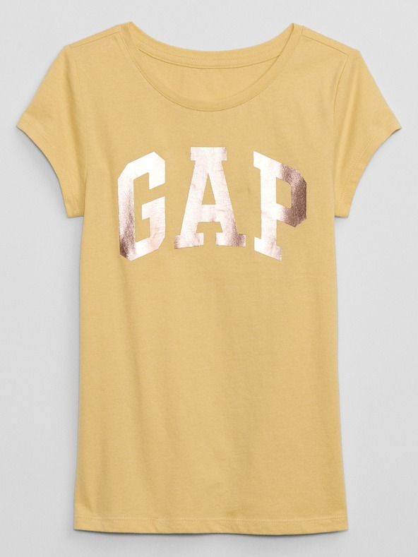 GAP Детска тениска с метално лого Gap