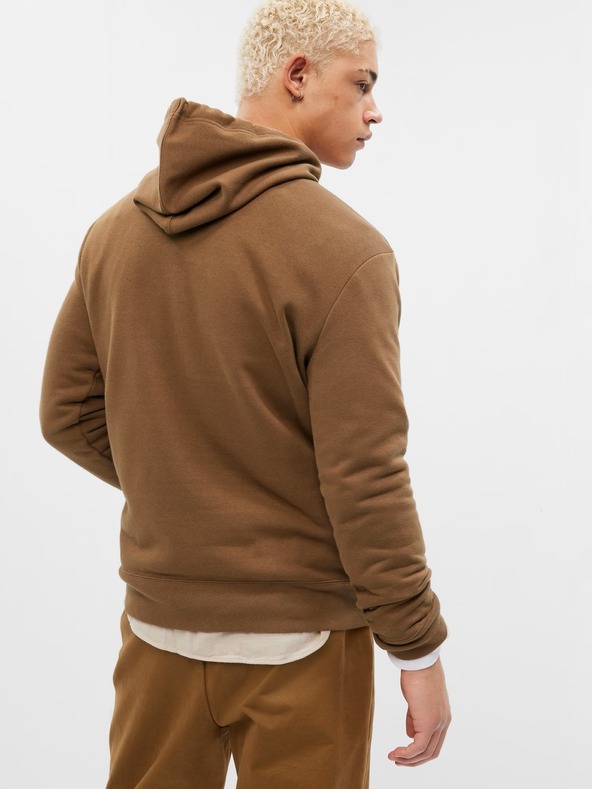 GAP Суитшърт с лого и качулка GAP