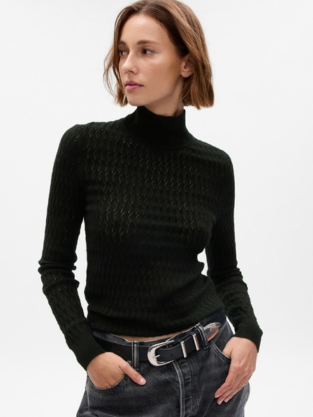 GAP Плетен пуловер с вълнена смес GAP
