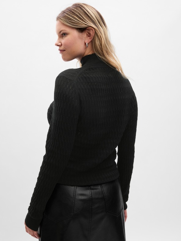 GAP Плетен пуловер с вълнена смес GAP