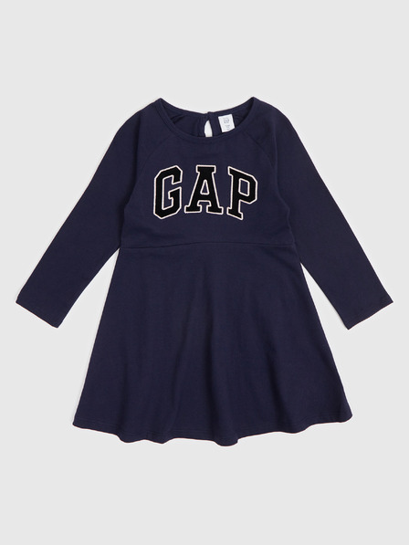 GAP Бебешка рокля с логото на GAP