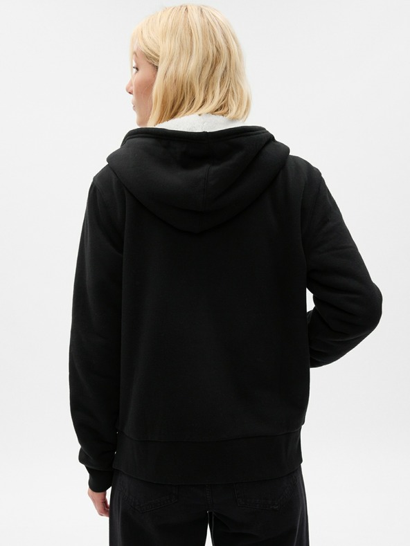 GAP Sherpa суитшърт с лого GAP