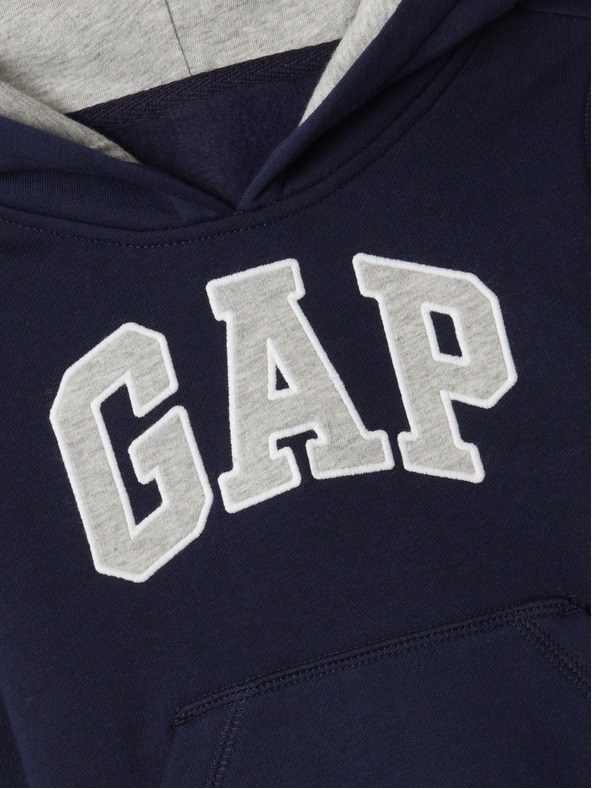 GAP Бебешки суитшърт с логото на GAP