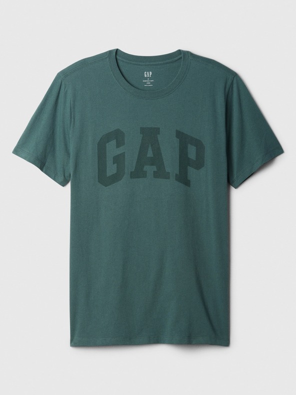 GAP Памучна тениска с логото на Gap
