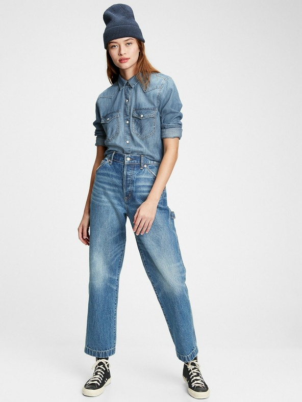 GAP Дънкова риза western стил GAP