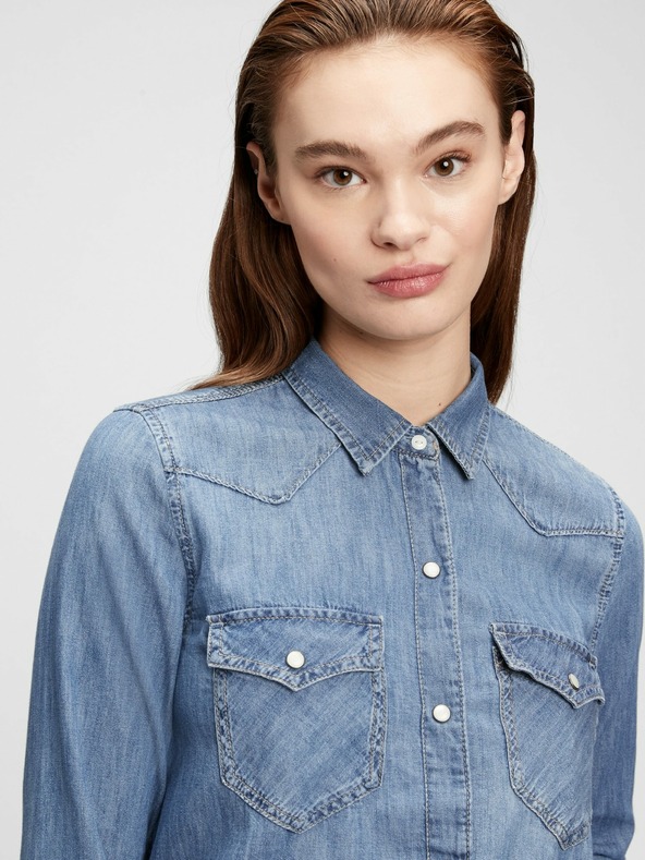 GAP Дънкова риза western стил GAP