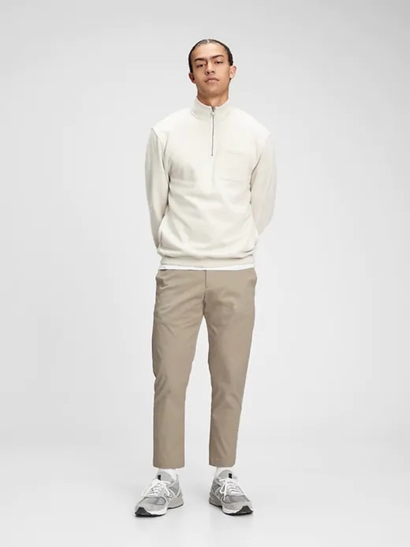GAP Панталон modern slim cropped khaki GapFlex GAP