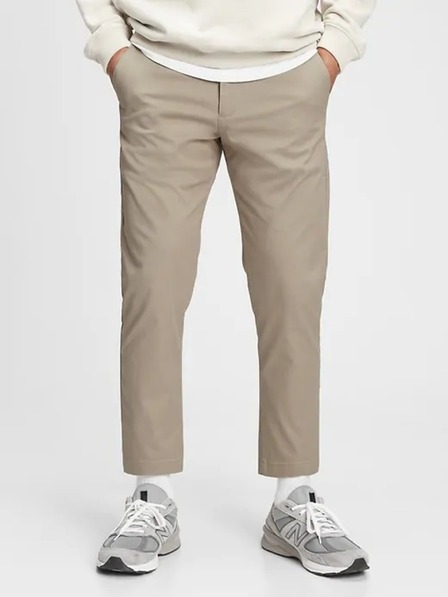 GAP Панталон modern slim cropped khaki GapFlex GAP